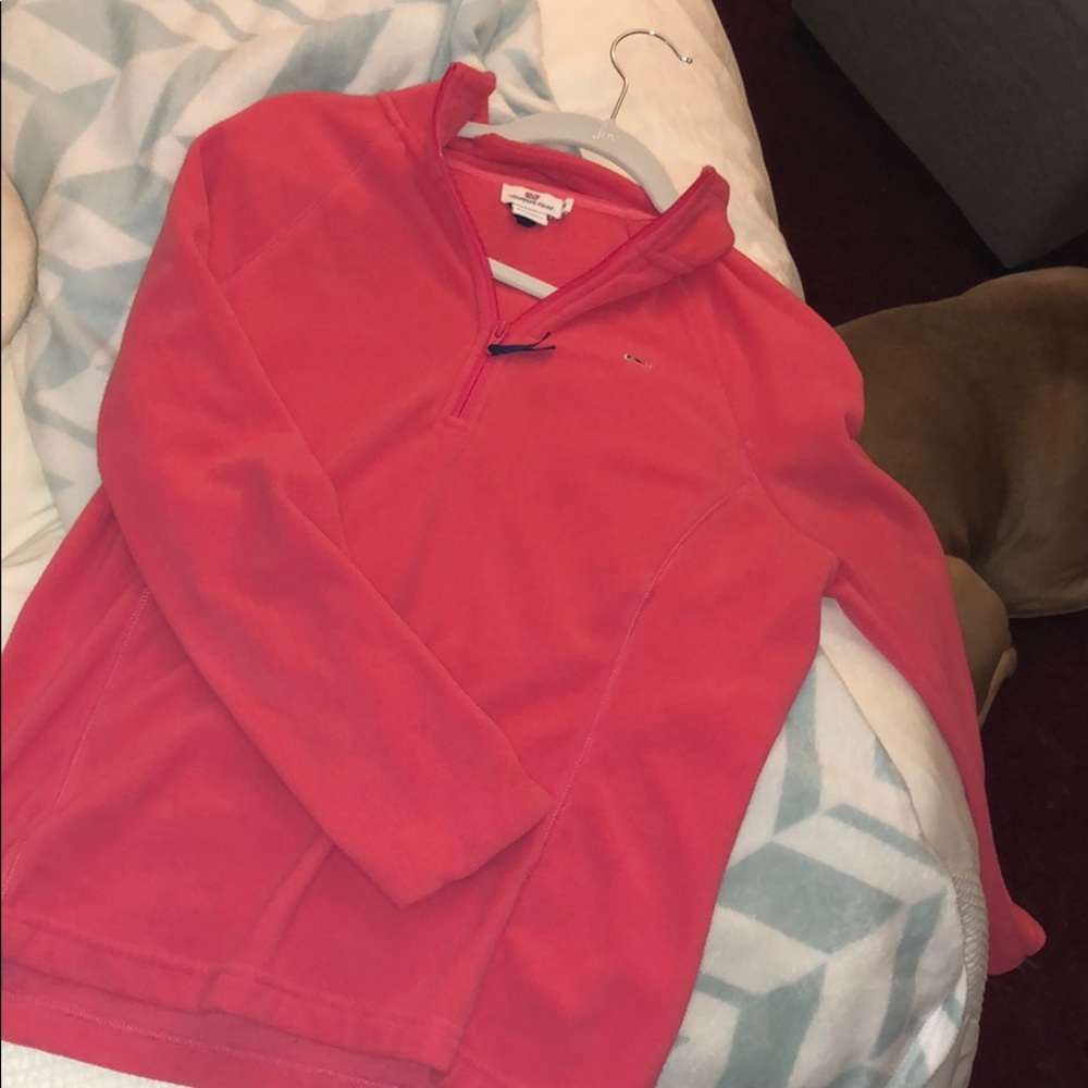 VV pink quaterzip